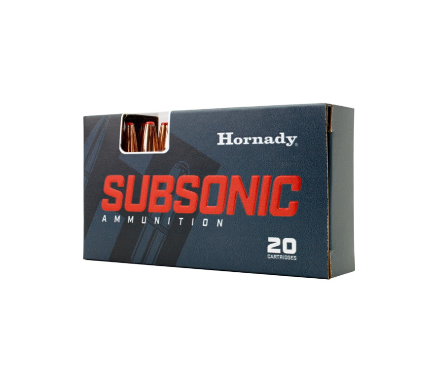 Hornady 82742: 45-70 Government 410gr Sub-X Subsonic, 20/Box