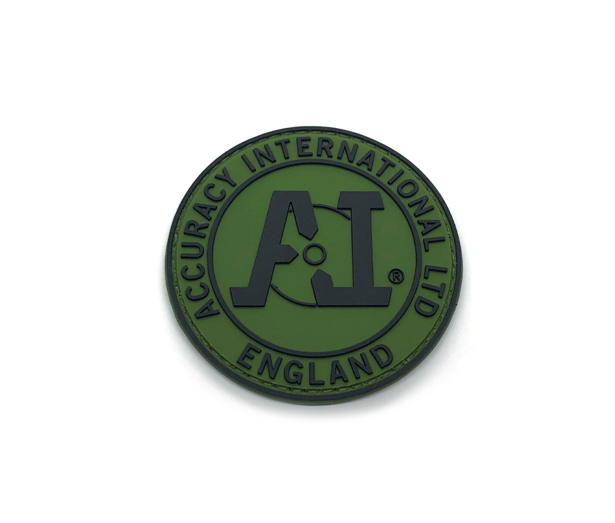 Accuracy International: PVC Velcro Patch, Green