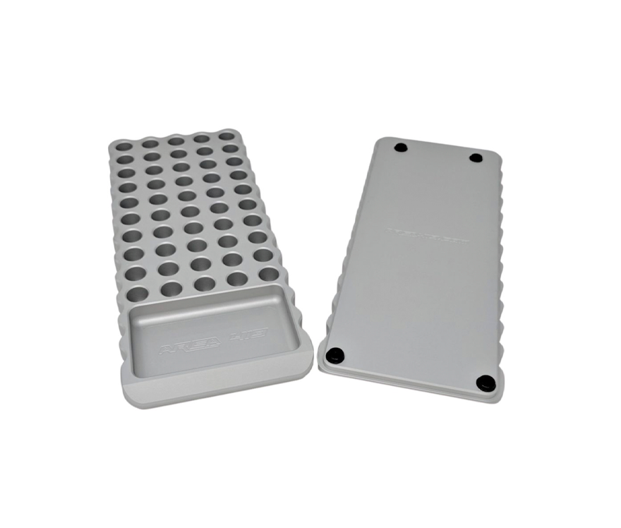 Area 419: Billet Loading Block, Clear Anodized