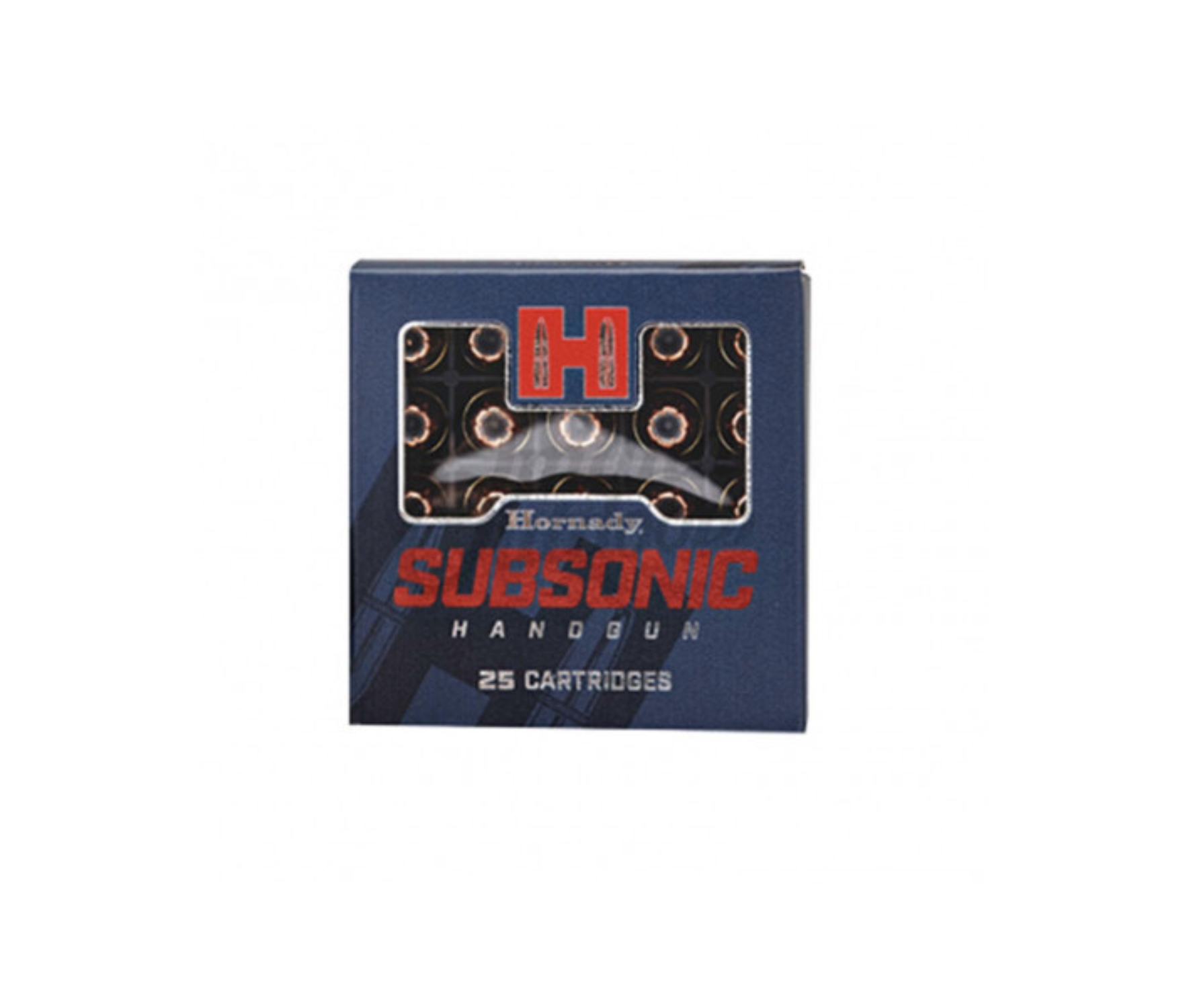 Hornady: 9mm Luger, 147 gr, XTP Subsonic, 25/Box