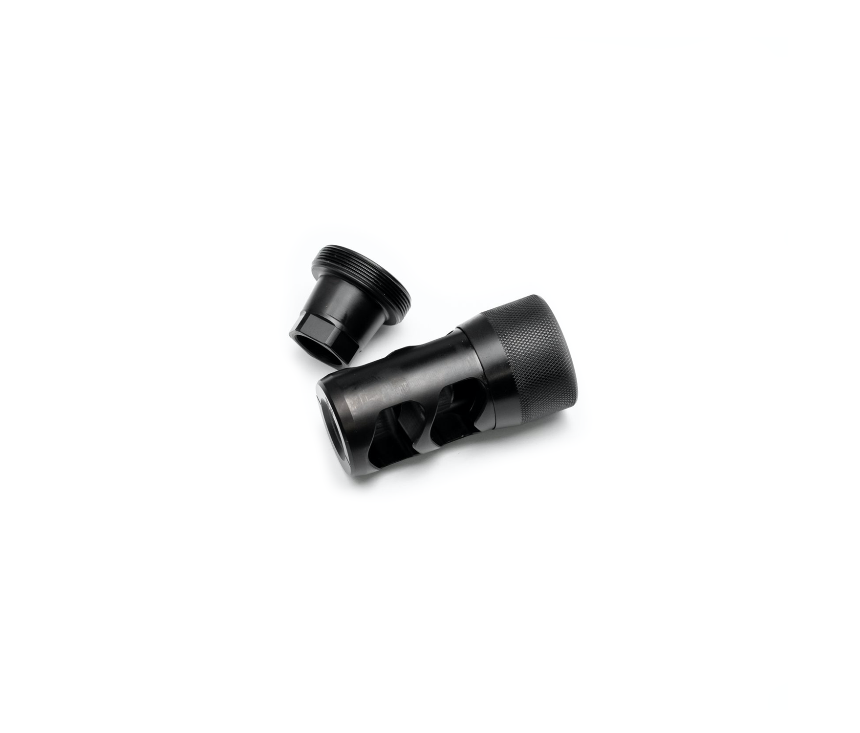 Area 419:  Hellfire 2P Self-Timing Muzzle Brake w/Adapter