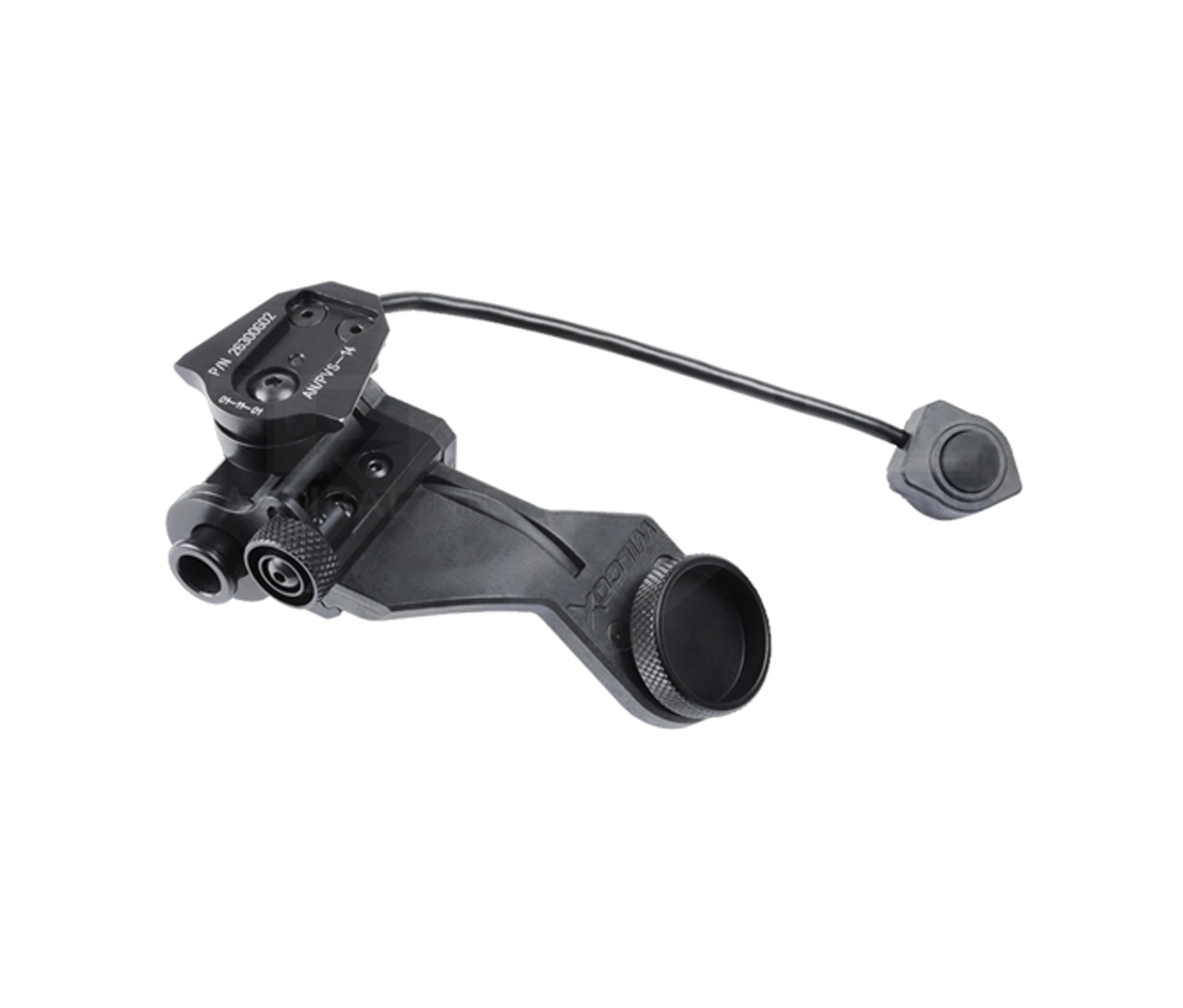 Wilcox: AN/PVS-14 Arm Mount with NVG On/Off Switch