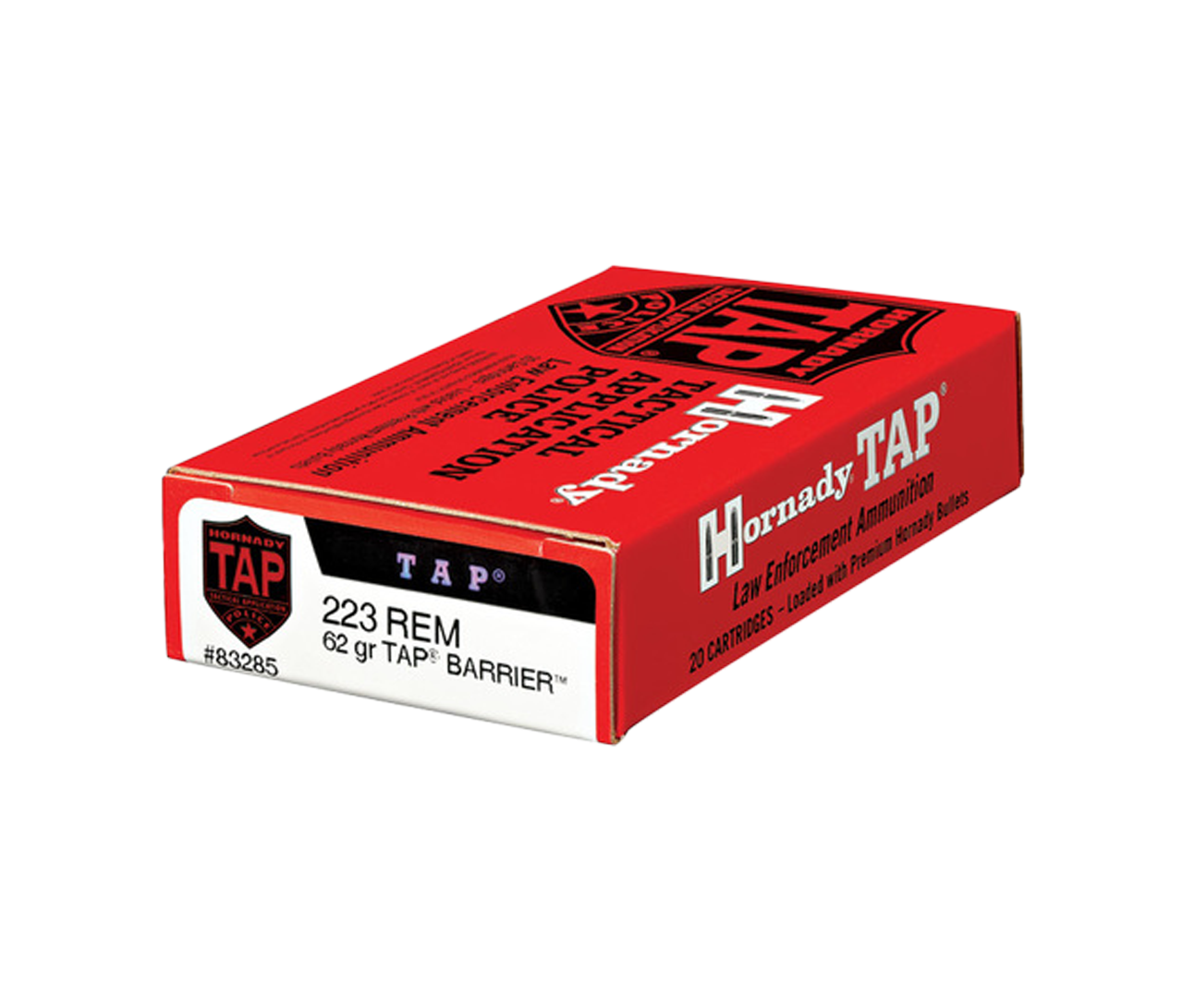 Hornady 83285: .223 Rem 62 TAP Barrier, 20/Box