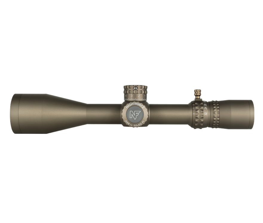 Nightforce: NX8 4-32x50 F1, Mil-XT - Dark Earth