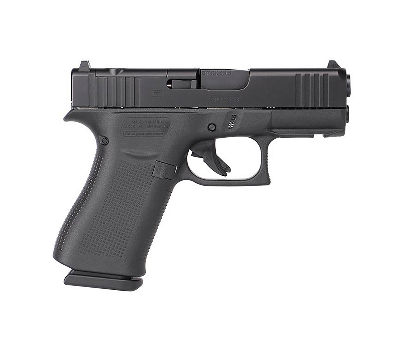 GLOCK®: G43X MOS, 9x19mm, 3.39", Black