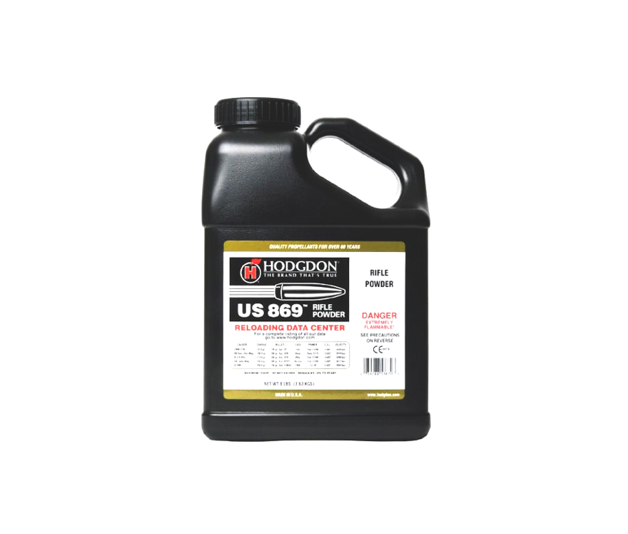 Hodgdon: US 869, 8 lb.