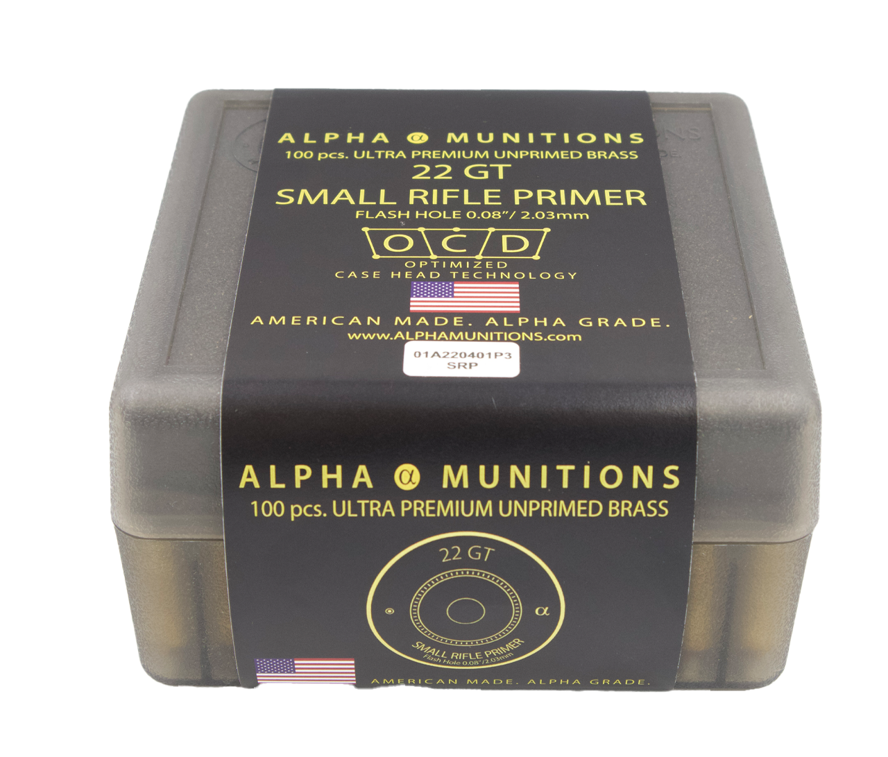 Alpha Munitions: 22 GT, 100/Box