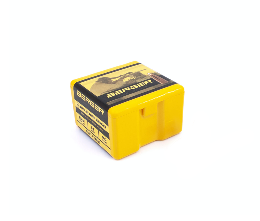 Berger 24407: 6mm 64.2gr Match BR Column Target, 100/Box