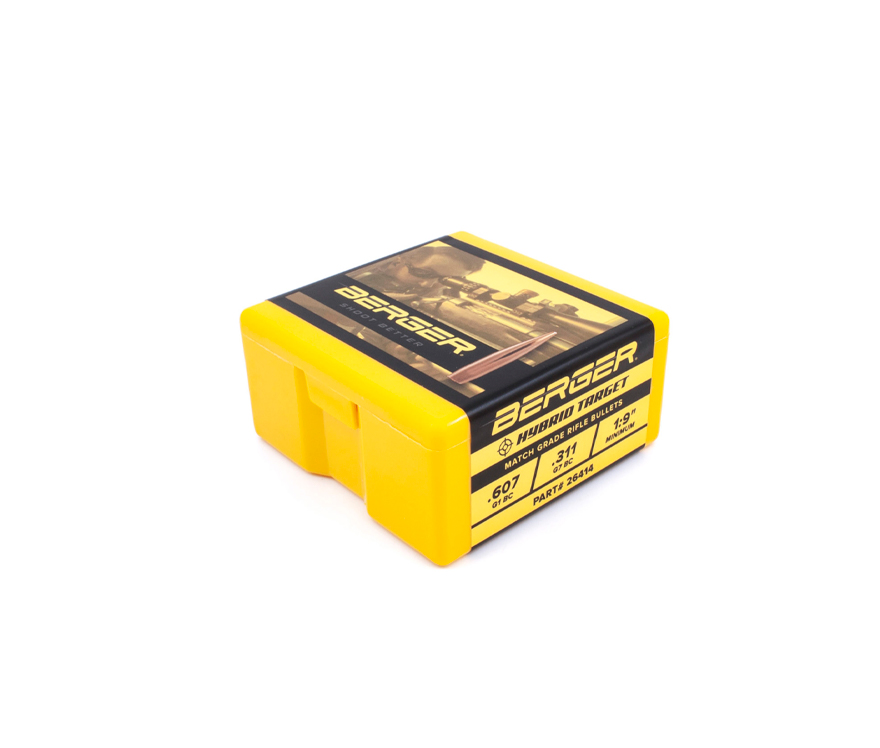 Berger 26414: 6.5mm 140gr Hybrid Target, 100/Box
