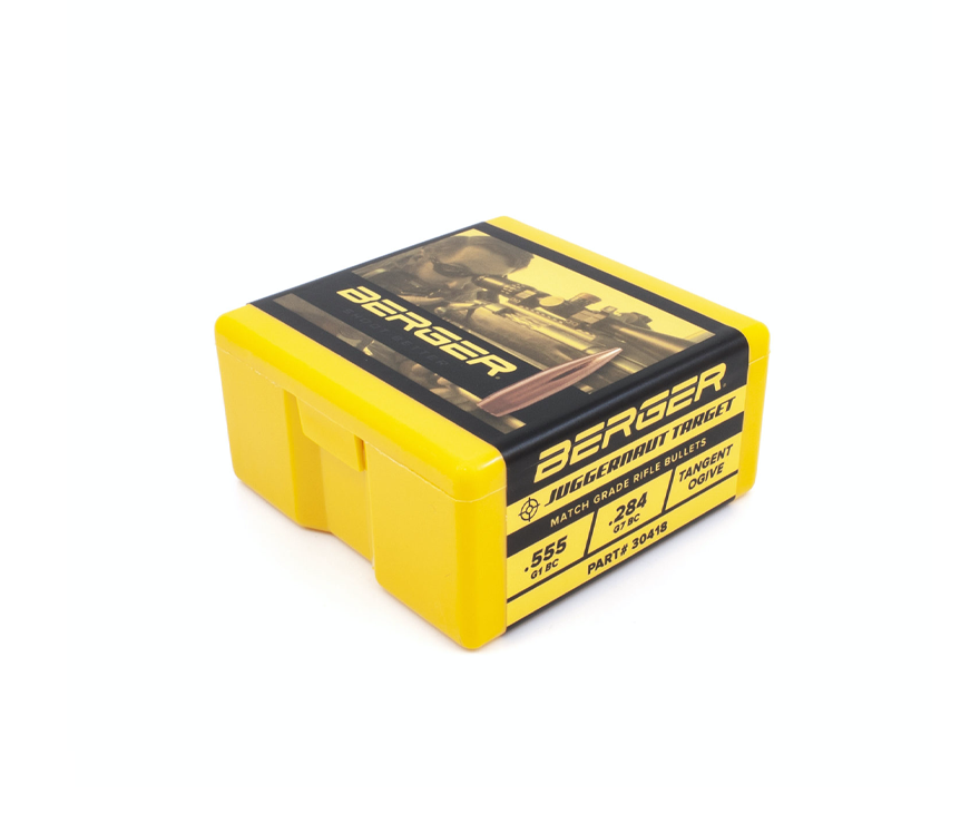 Berger 30418: 30 Cal 185gr Match Juggernaut Target, 100/Box