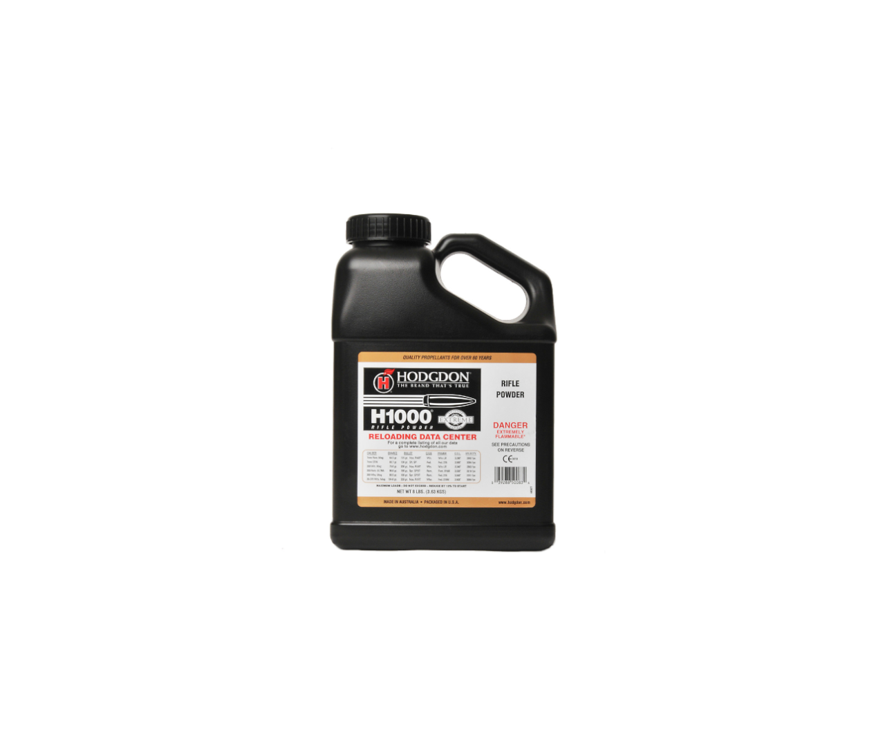 Hodgdon: H1000, 8 lb.