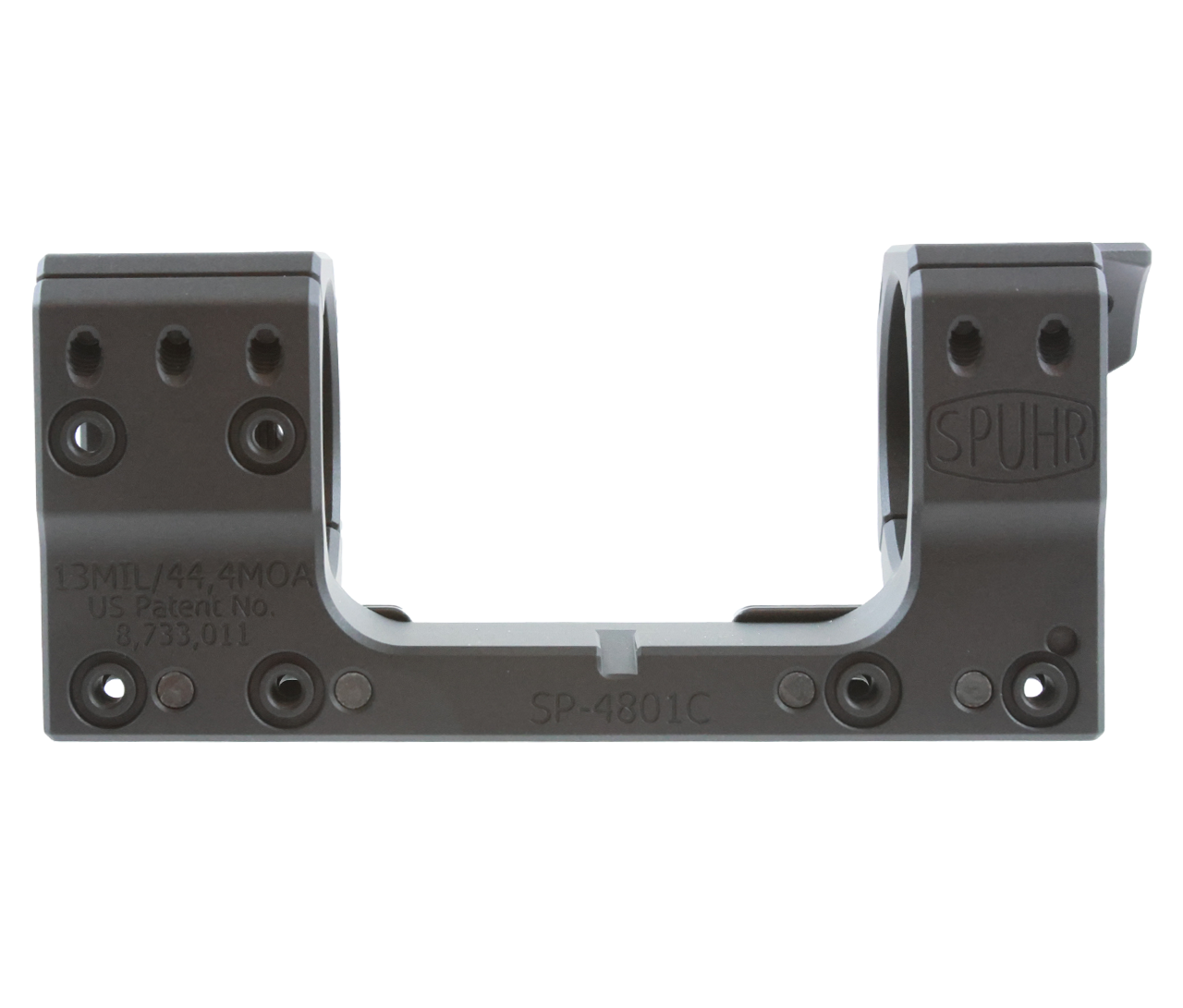 Spuhr SP-4801C: 34mm Picatinny Mount 44.4MOA - 1.18", Gen3