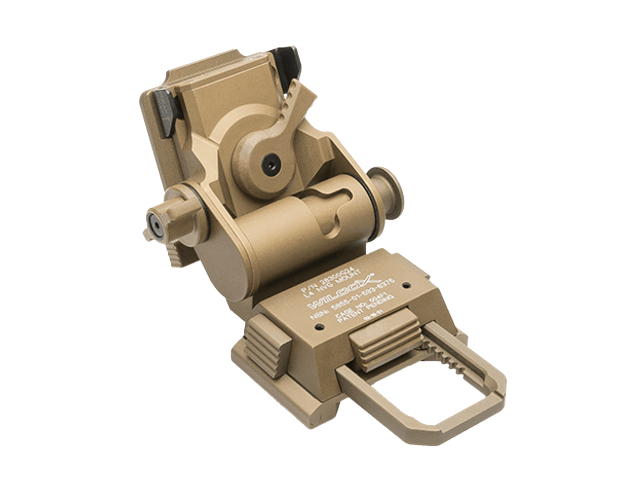 個人装備 Wilcox L4 G24 NVG PVS Wilcox L4 G24 Mount with Low Profile Breakaway Base for PVS-14 Arm