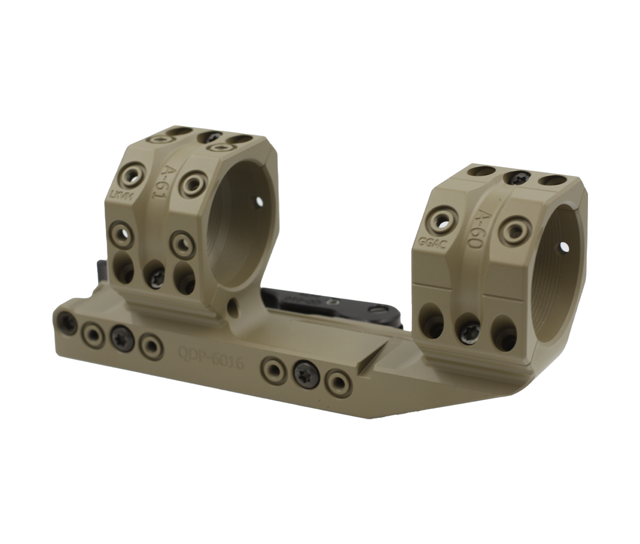 Spuhr QDP-6016 FDE: 36mm Cantilever Mount 0 MOA - 1.57" Quick Detach