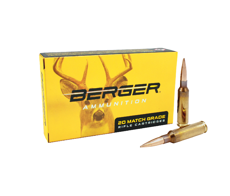 Berger Ammunition: 6.5 mm Creedmoor, 140gr Elite Hunter, 20/Box