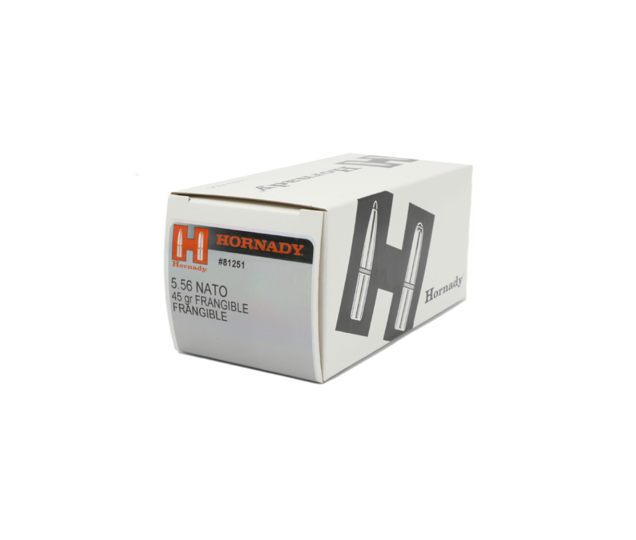 Hornady: 5.56, 45gr,  Frangible Training
