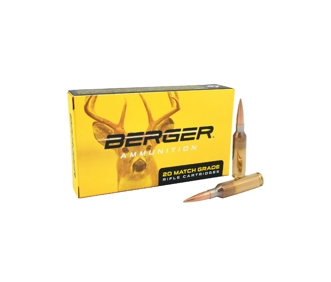 Berger 20040: Elite Hunter, 6mm Creedmoor, 108gr Boat Tail, 20/Box