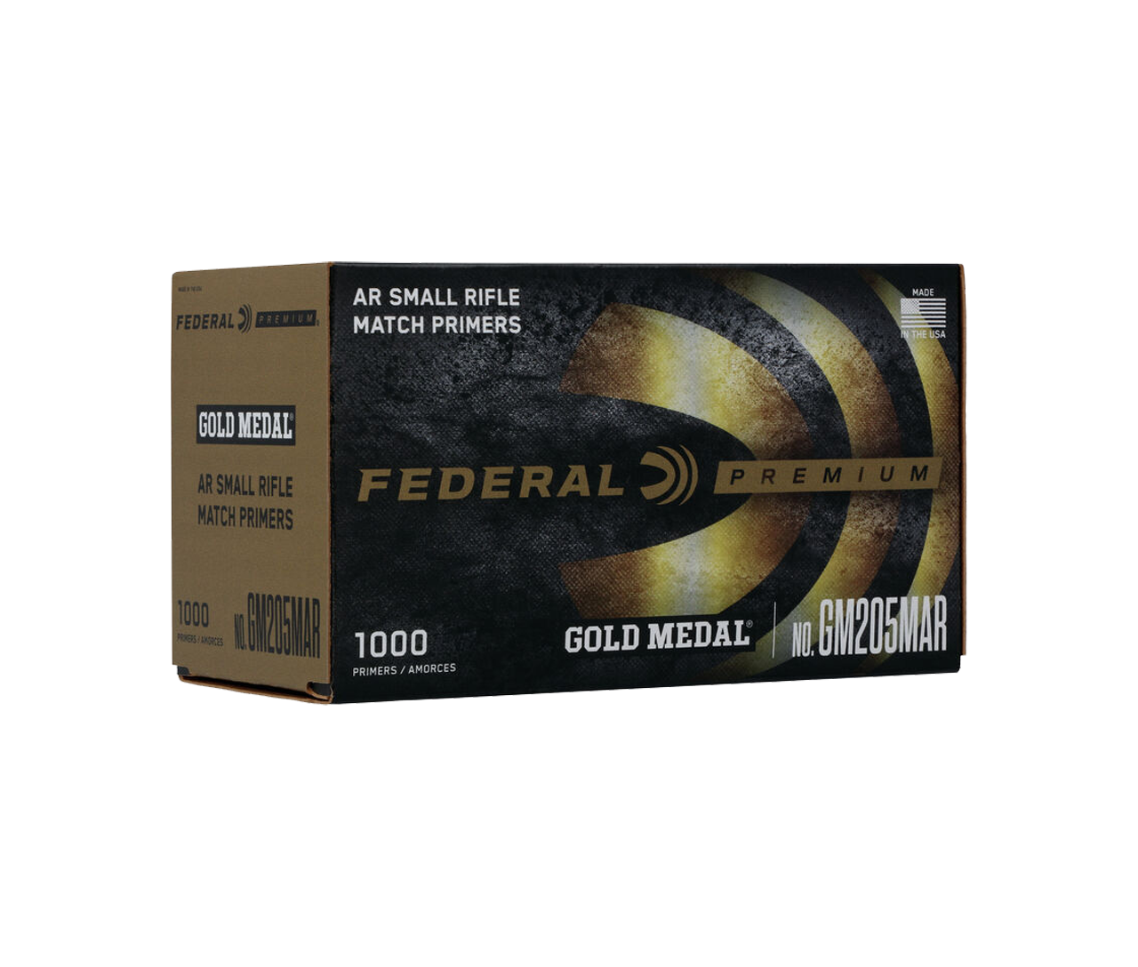 Federal: Gold Medal, AR Centerfire Primer, .205 Small Rifle AR Match, 1000/Box