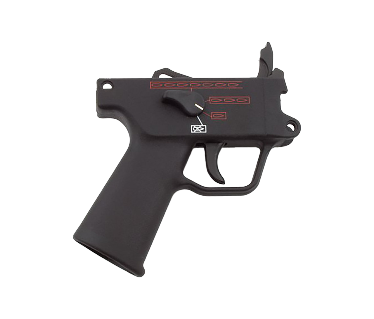 HK: Ambidextrous Fire Control Group, 4 Position Safety, Fits MP5K & MP5KN