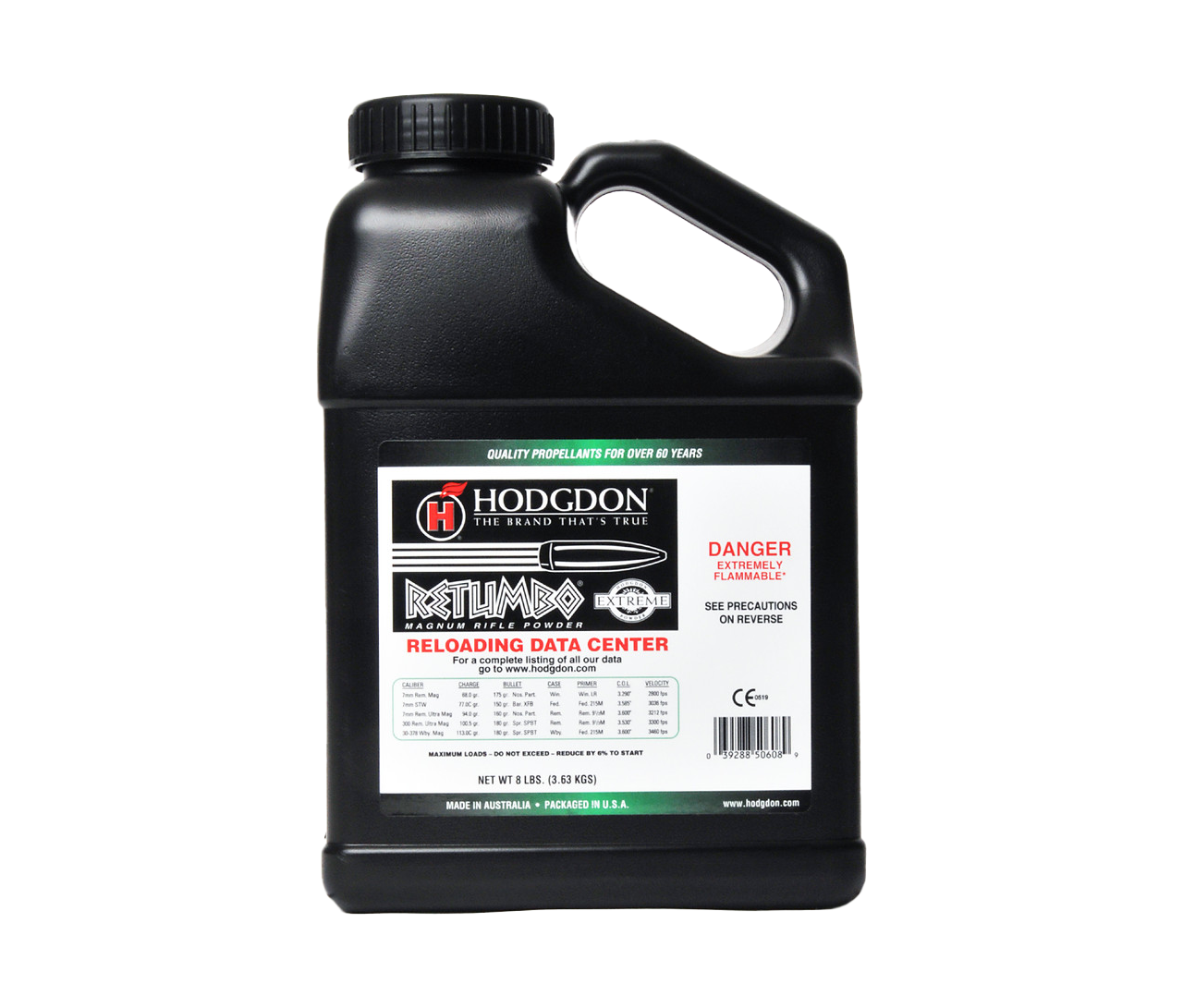 Hodgdon: Retumbo, 8 lb.