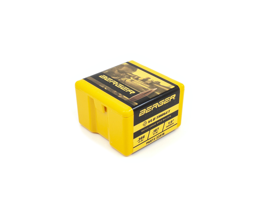 Berger 22718: 22 Cal 70gr Very Low Drag (VLD) Target, 1000/Box