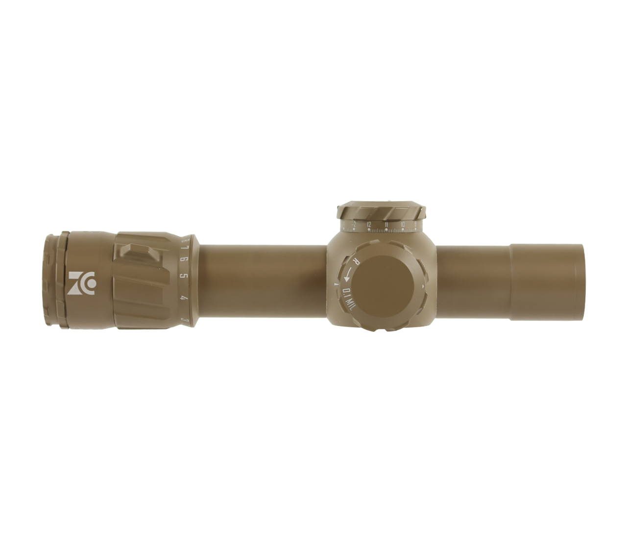 Zero Compromise Optic: ZC210 2-10x30, Locking, DMR, FDE