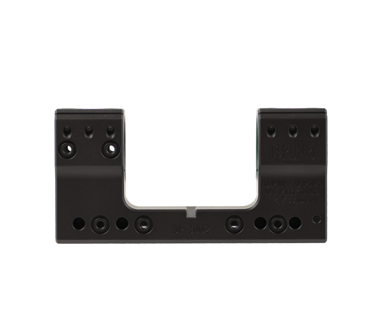 Spuhr SP-3002M: Scope Mount 30mm, H38mm/1.5" 0MIL PIC