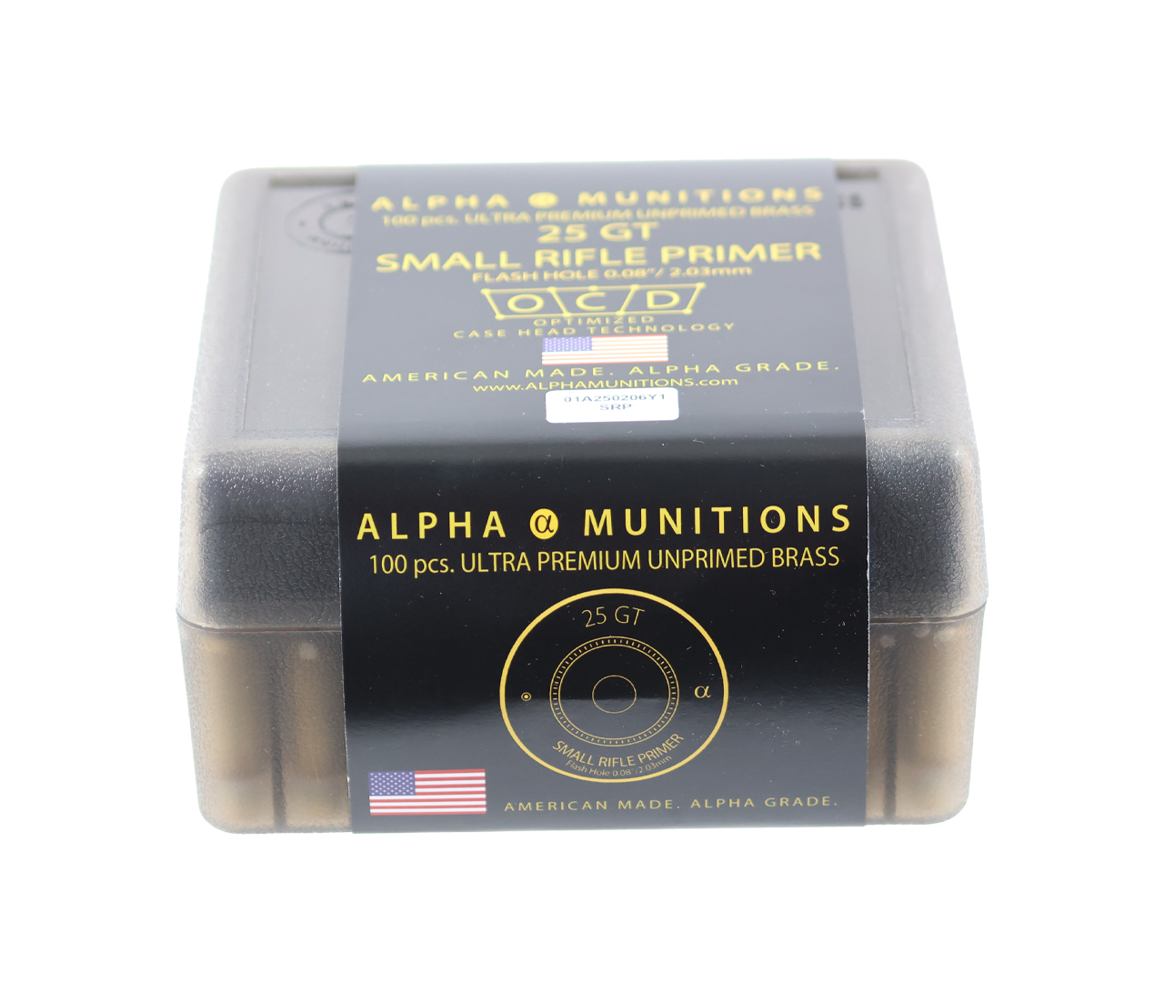 Alpha Munitions: 25 GT, 100/Box