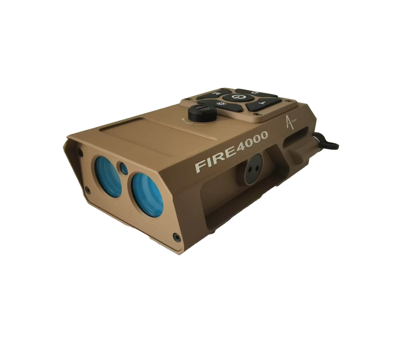 FIRE4000 Weapon Mounted Laser Rangefinder, Elite Version -  FDE