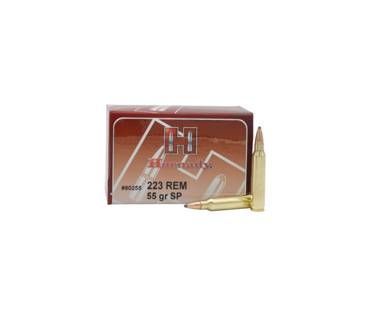 Hornady: .223 Remington, 55gr SP Custom™, 50/Box