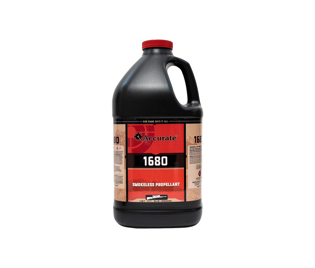 Accurate: 1680, 8 lb.