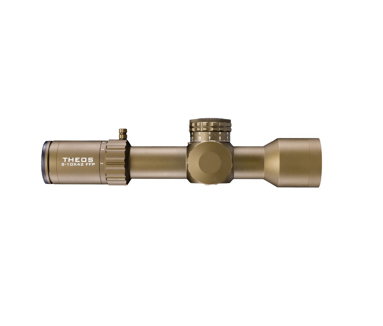 Element Optics: Theos 2-10x42, FFP, MPR-1D MRAD, FDE