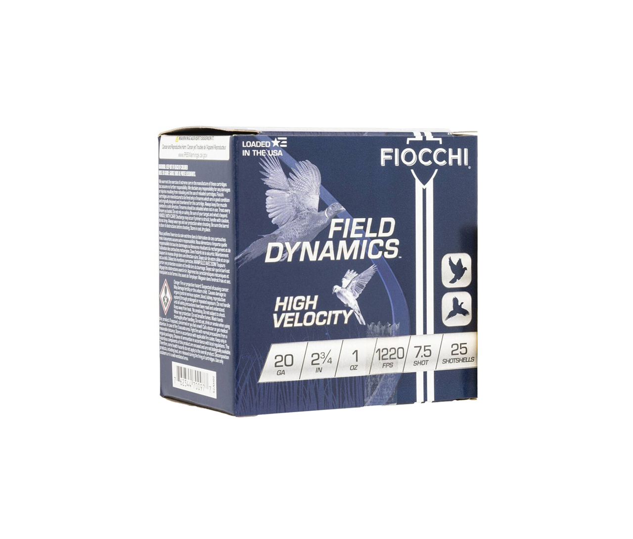 Fiocchi: Upland Game, 20 Ga, 2 3/4, 1oz, #5, 250/flat