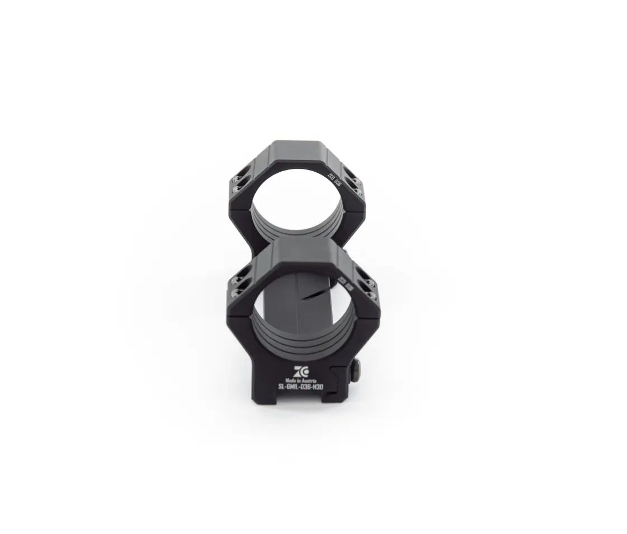 Zero Compromise Optic: 6 MIL, 36mm, Slimline Mount, 1.18" High, Black