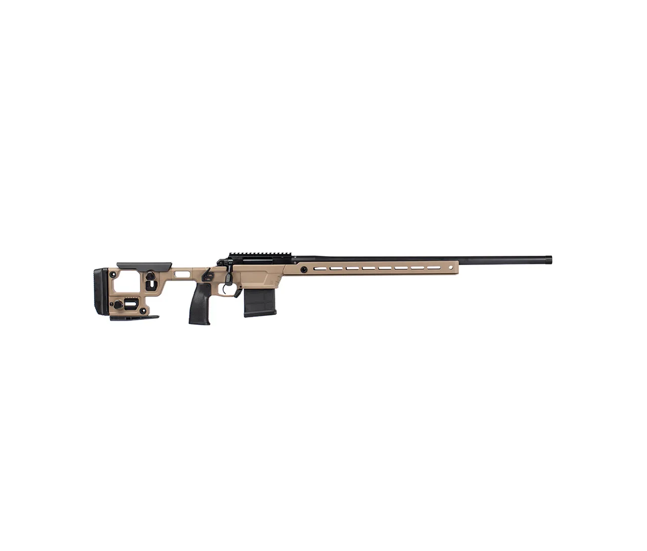 Aero Precision: SOLUS Competition Rifle, Short Action, 6mm CM, Sendero, 26" - FDE