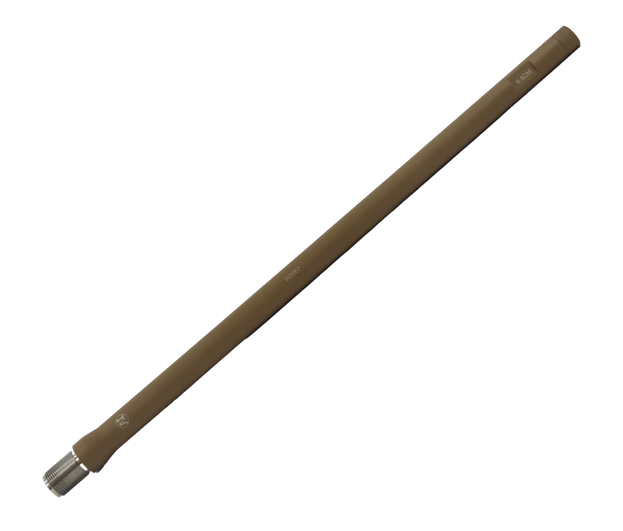 Image of FACTORY TEST FIRE: 6.5 Creedmoor 24" ATAX Profile with 5/8-24 Threads DARK EARTH