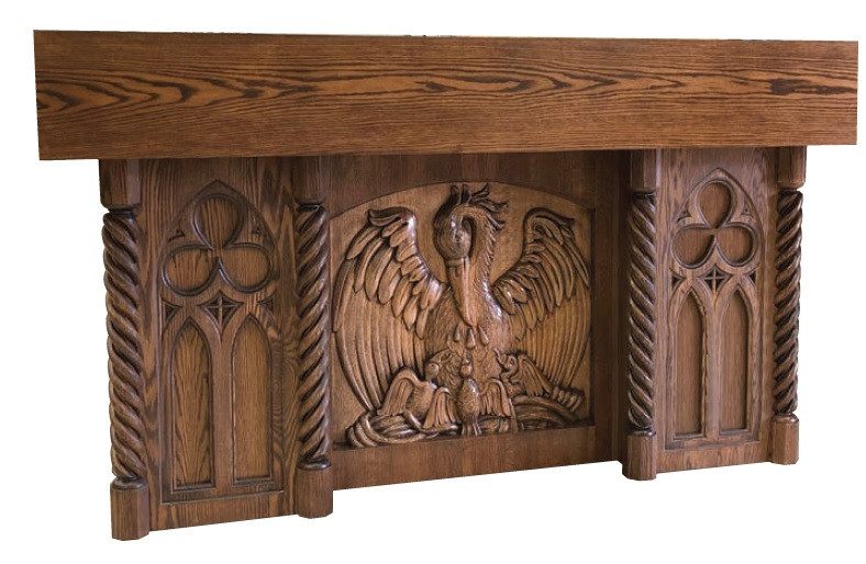 41 Pelican Altar of Sacrifice Oak Multiple Finishes Available