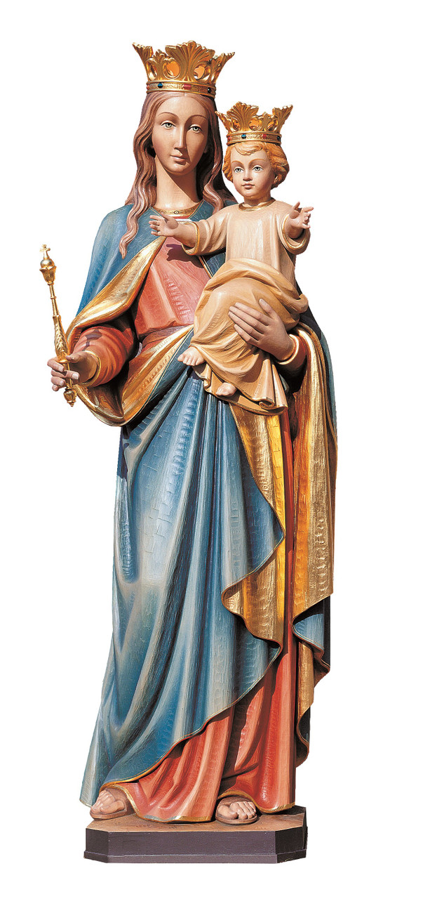 キ*リ様 brunt Heaven and Earth LADY GUARD Demetz Art Studio - Our Lady Queen of Heaven 669
