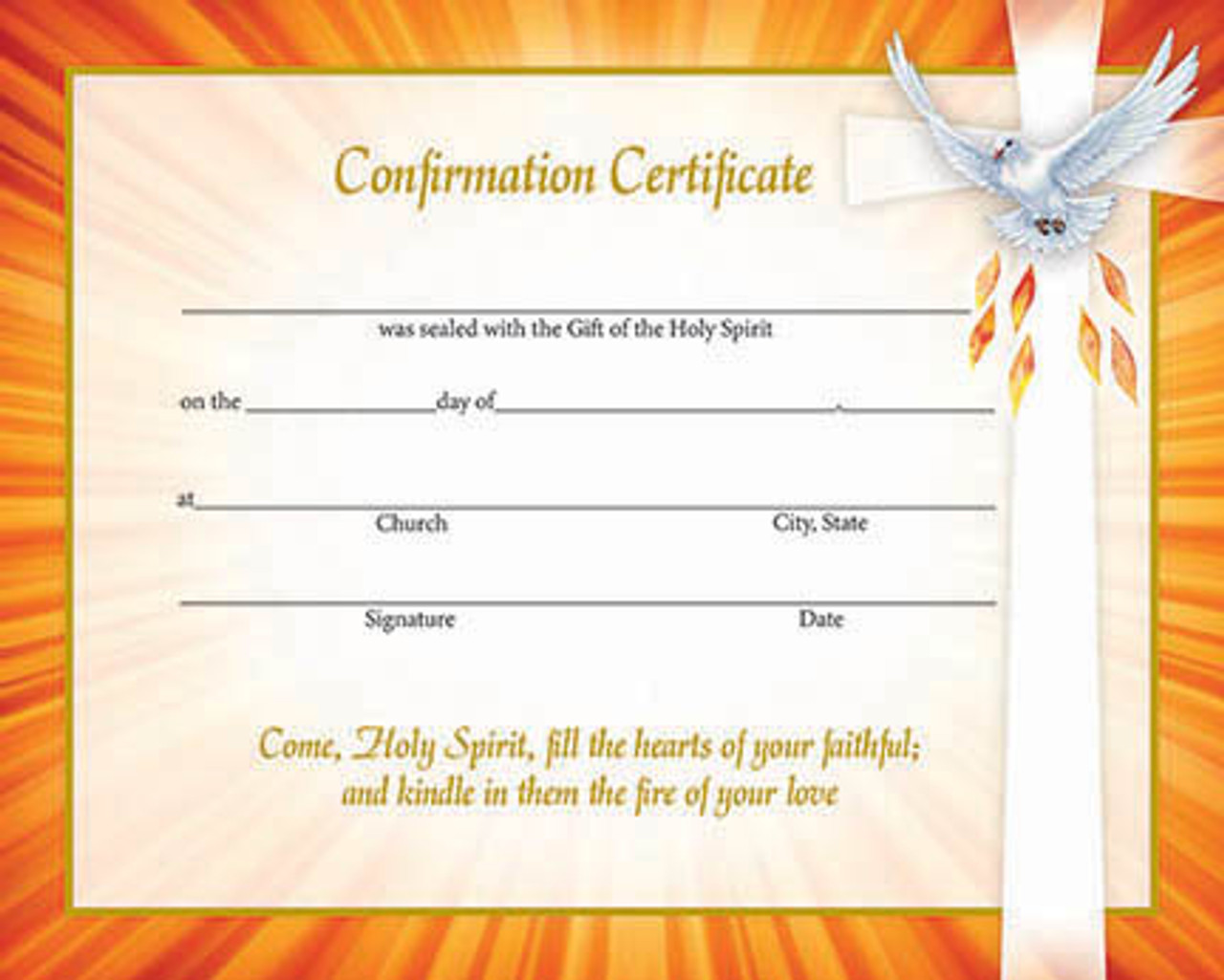 Inspirational Confirmation Certificates | Box of 50 - Holy Land Art Company, LLC inspirational-confirmation-certificates-box-of-50-holy-land-art-company-llc