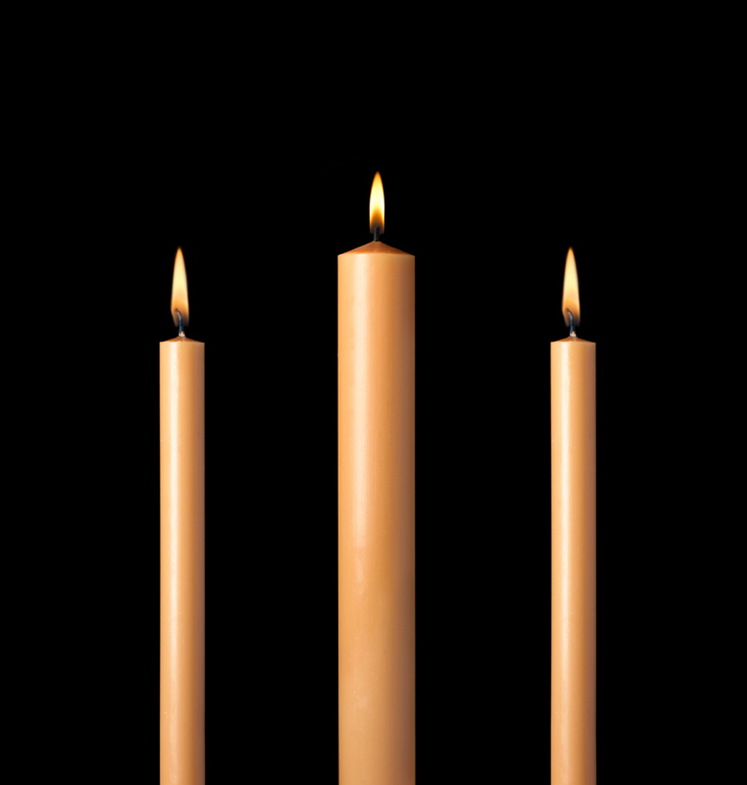 Large Diameter Altar Candles 51 Beeswax Unbleached All Sizes & End Types Holy Land Art Large Diameter Altar Candles 51 Beeswax Unbleached All Sizes & End Types Holy Land Art