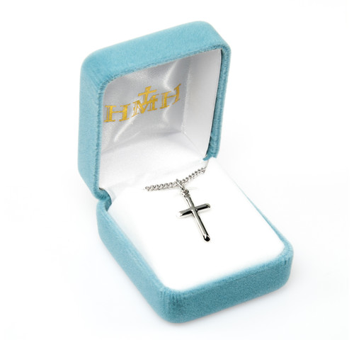Sterling Silver High Polished Cross