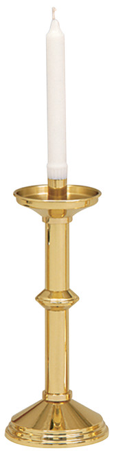 K48 Altar Candlestick | 12"H | Solid Brass