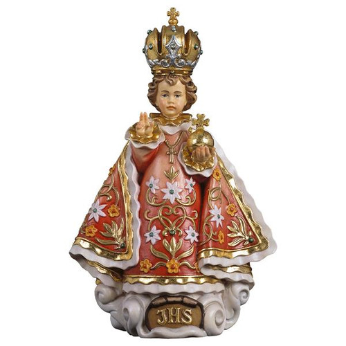 Infant of Prague Statue | Hand Carved in Italy | Multiple Sizes