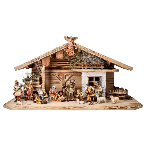 18-Piece Ulrich Nativity Set | Hand Carved in Italy | Multiple Sizes