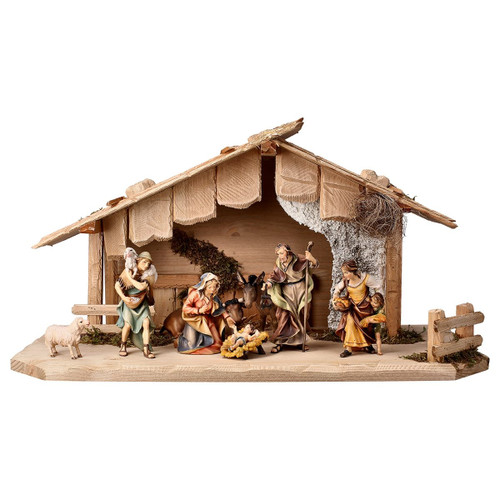 10-Piece Ulrich Nativity Set | Hand Carved in Italy | Multiple Sizes