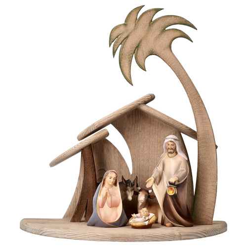 7-Piece Comet Nativity Set | Hand Carved in Italy | Multiple Sizes