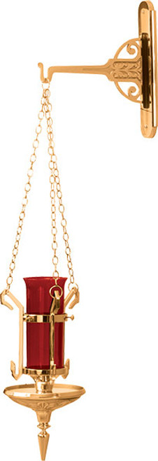 #232 Hanging Sanctuary Lamp | Optional Wall Bracket | Multiple Material & Finishes Available