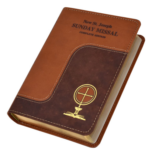 St. Joseph Sunday Missal Red | Engraved Catholic Prayer Book