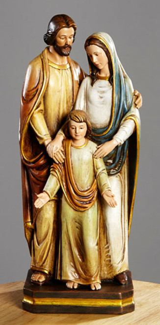 12" Holy Family Statue | Resin