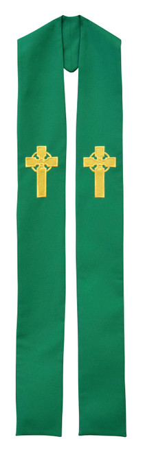 #701 Celtic Cross Overlay Stole | All Colors